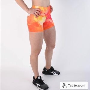 Fleo Mango Glow Power High Rise Shorts